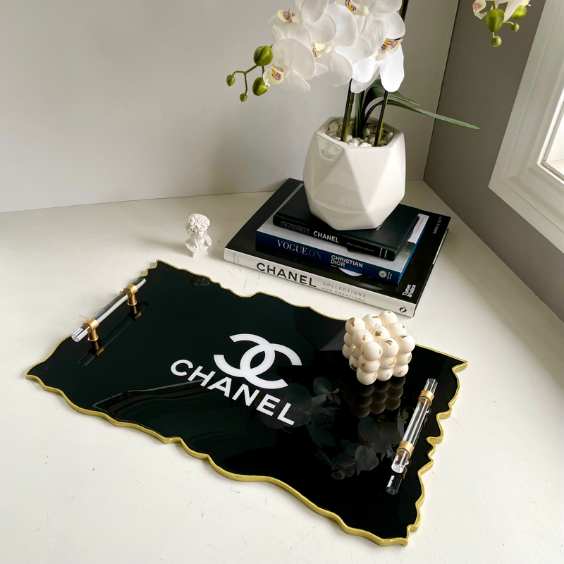 resin custom chanel tray｜TikTok Search